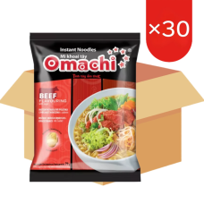 Omachi Inst Potato Noodle Stewed Beef 30x79g
