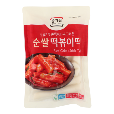 KR CHONGGA Rice Cake Stripe 10x500g/AQ65
