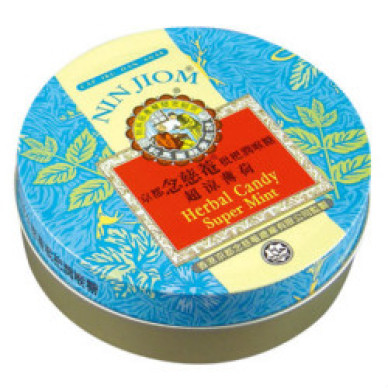 Nin Jiom Herbal Candy Super Mint 12x60g