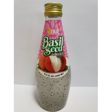 VN Basil Seed Drink Lychee/ Vi Vai 24x290ml