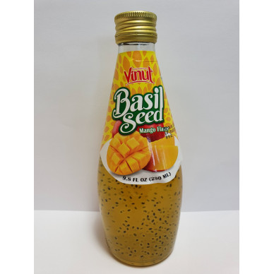 VN Basil Seed Drink Mango/ Vi Xoai 24x290ml