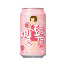 *KR Iseul Tok Tok Peach Flavor Alc3% 24x355ml