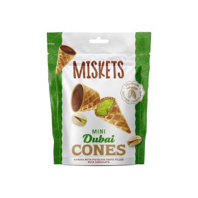 TR Miskets Cornet MilkChocolate Dubai Style 12x50g