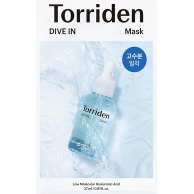 DIVE-IN Low Molecule Hyaluronic Acid Mask 18x10pc