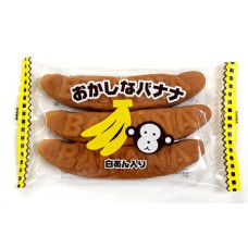 JP Tada Seika Cake in Banana Shape 3x20x126g