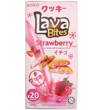 MY Lava Bites Cookies Strawberry 15x200g