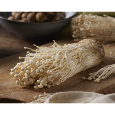 CN Fresh Needle Mushroom 50x100g Enoki *BY SEA*