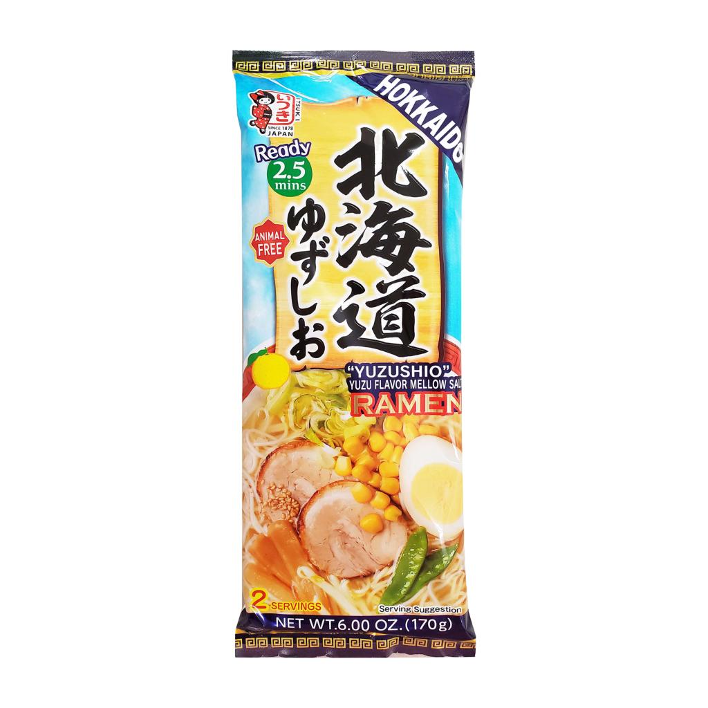 JP Itsuki Ramen Hokkaido Yuzu Shio Flavor 12x170g - Herman Kuijper