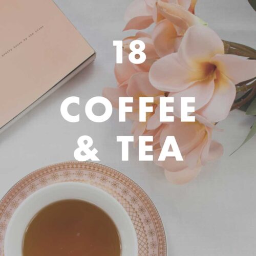 18 Coffee & Tea